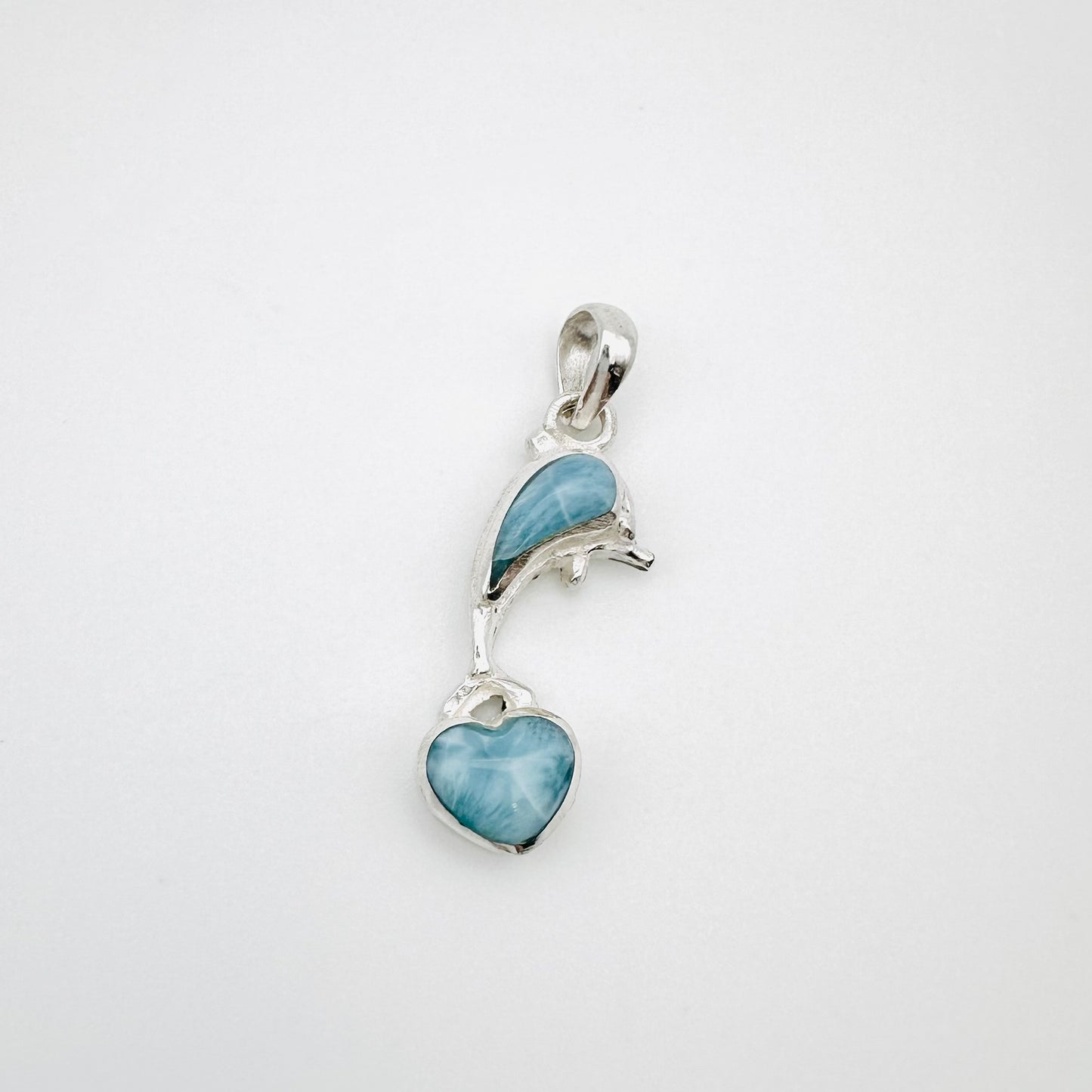 Dolphin Heart Pendant