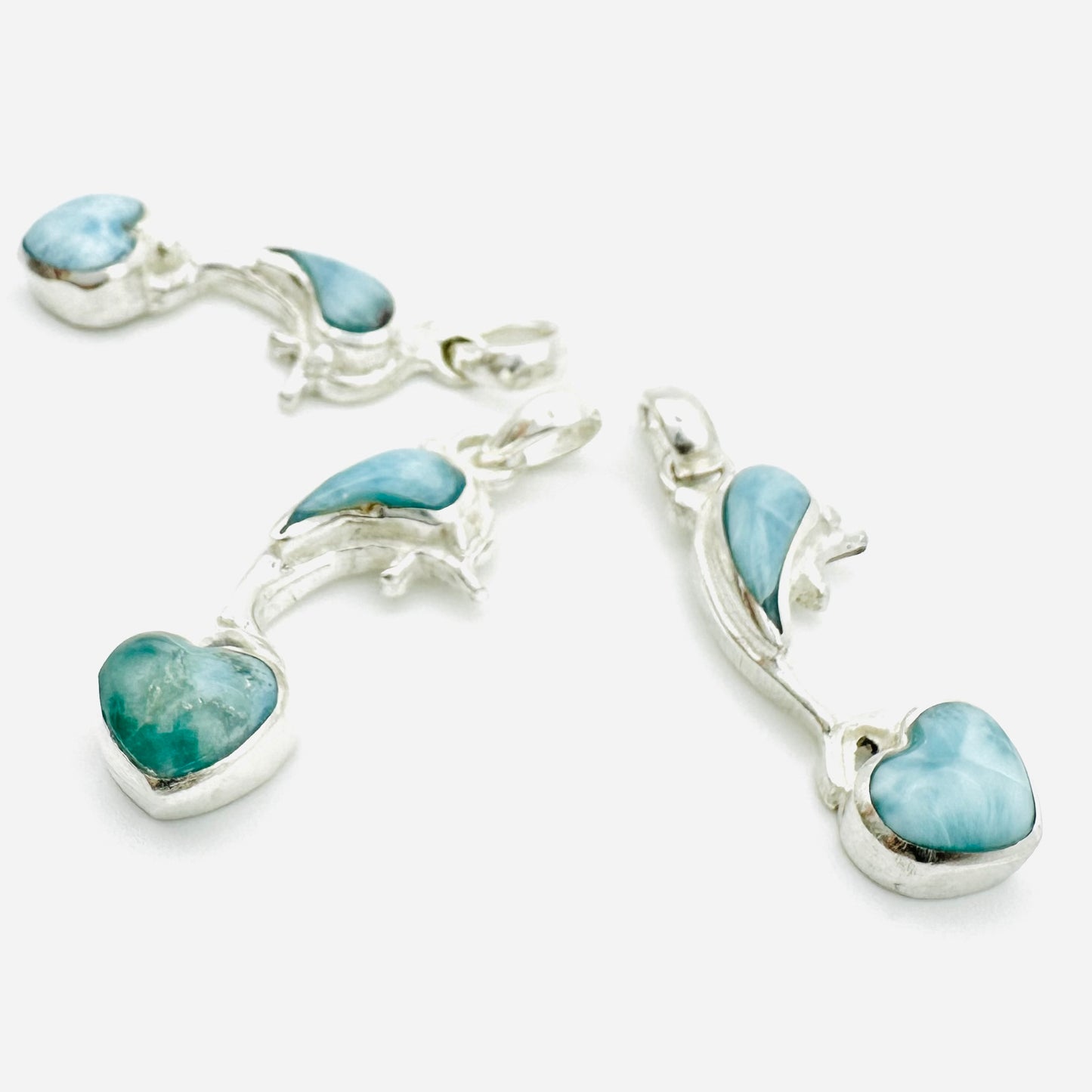 Dolphin Heart Pendant