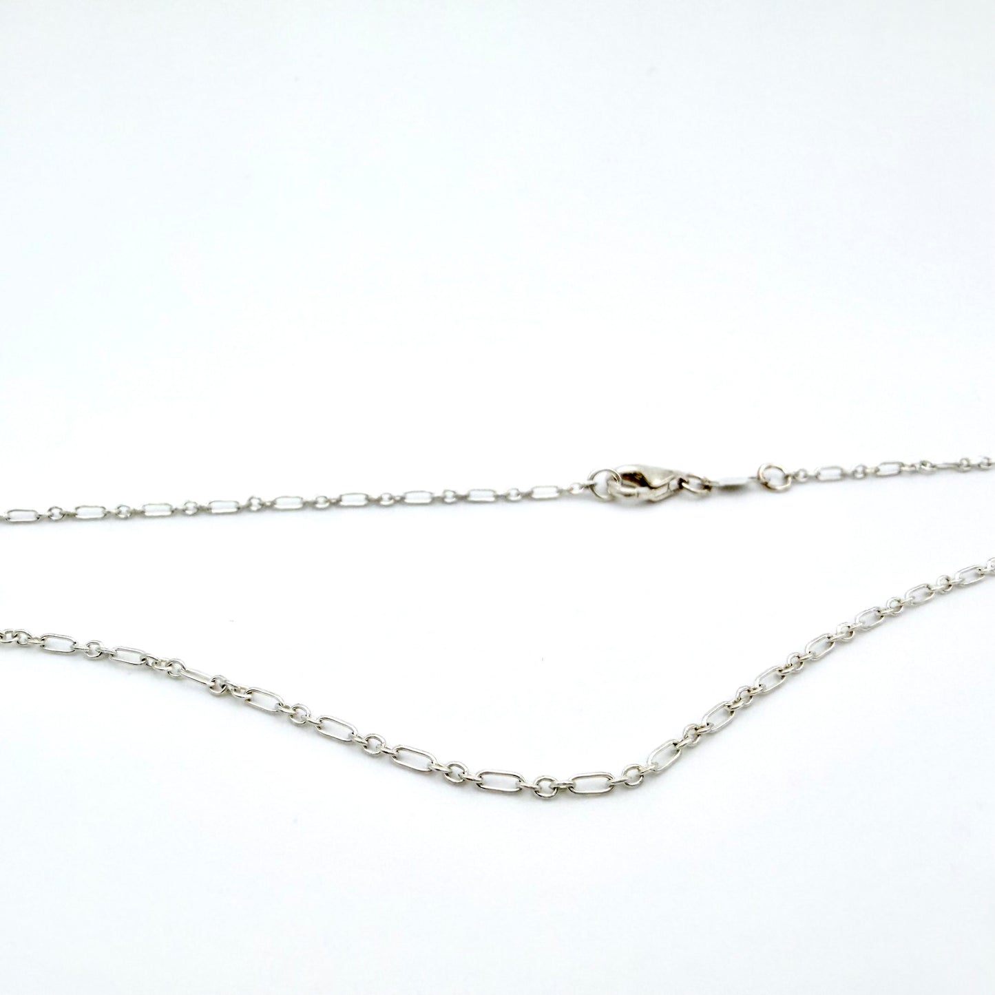Cable Necklace in Sterling Silver