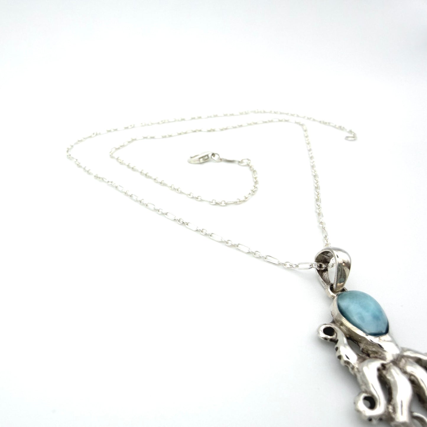 Cable Necklace in Sterling Silver