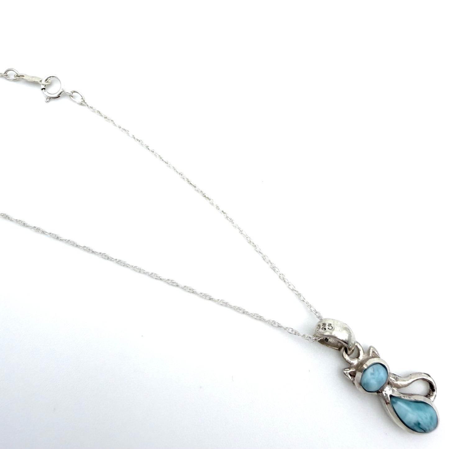 Machine Rope Necklace in Sterling Silver